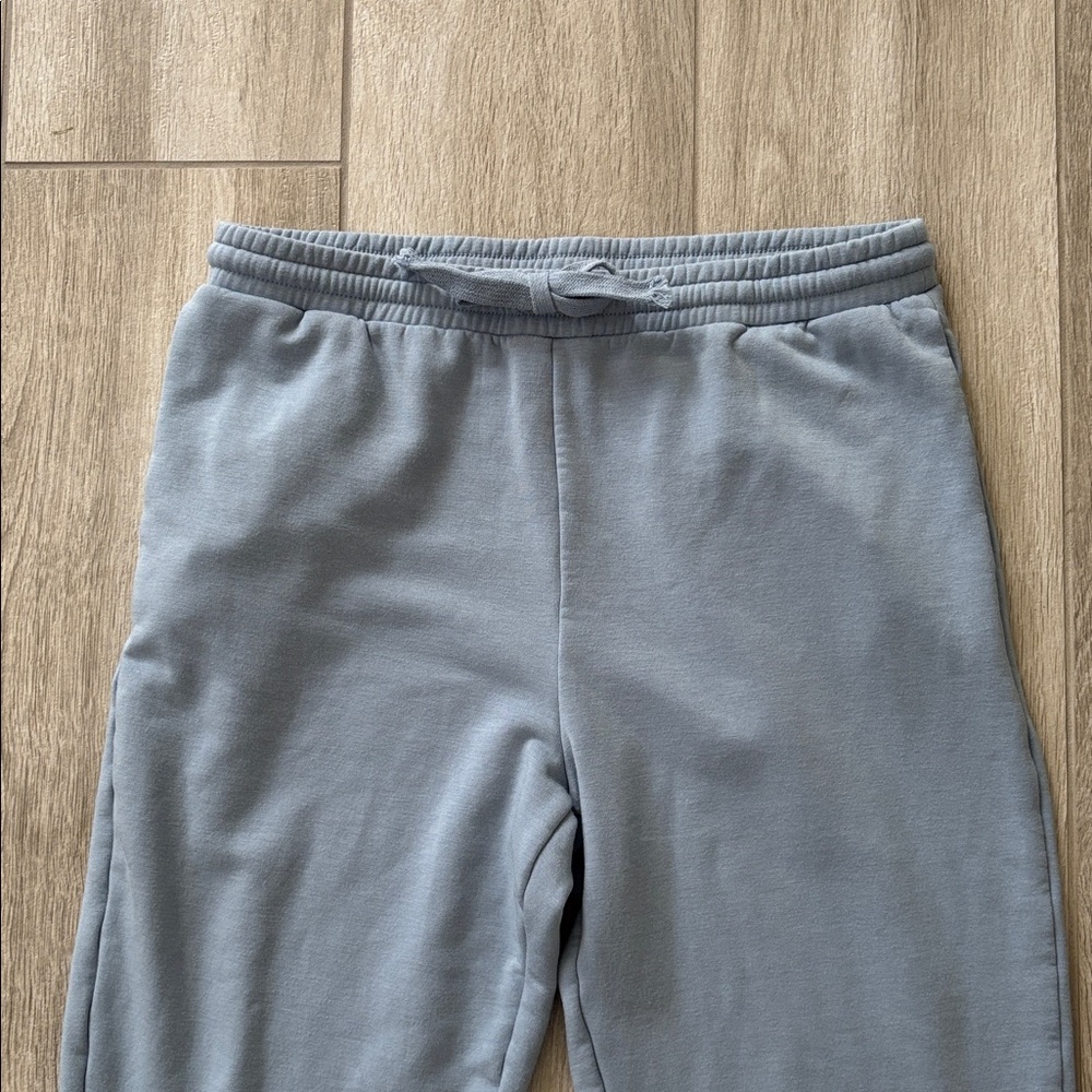 Madewell Light Blue Super Soft Jogger Sweatpants With Pockets Size Medium - Picture 3 of 11
